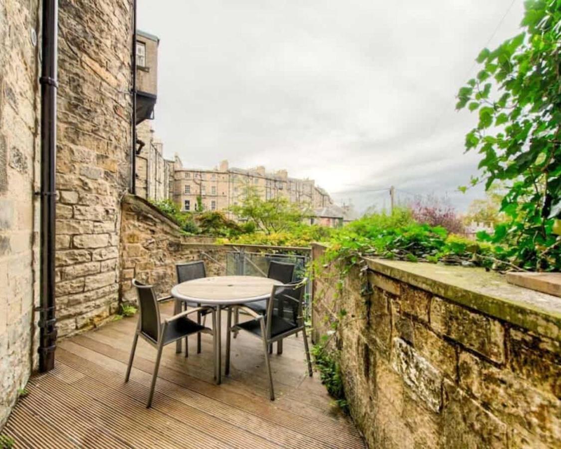 Beautiful City Centre Georgian 4 Bed Townhouse With Private Garden Edynburg Zewnętrze zdjęcie