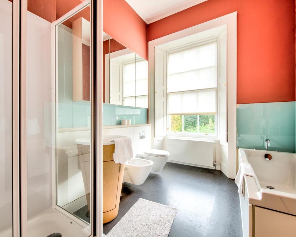 Beautiful City Centre Georgian 4 Bed Townhouse With Private Garden Edynburg Zewnętrze zdjęcie