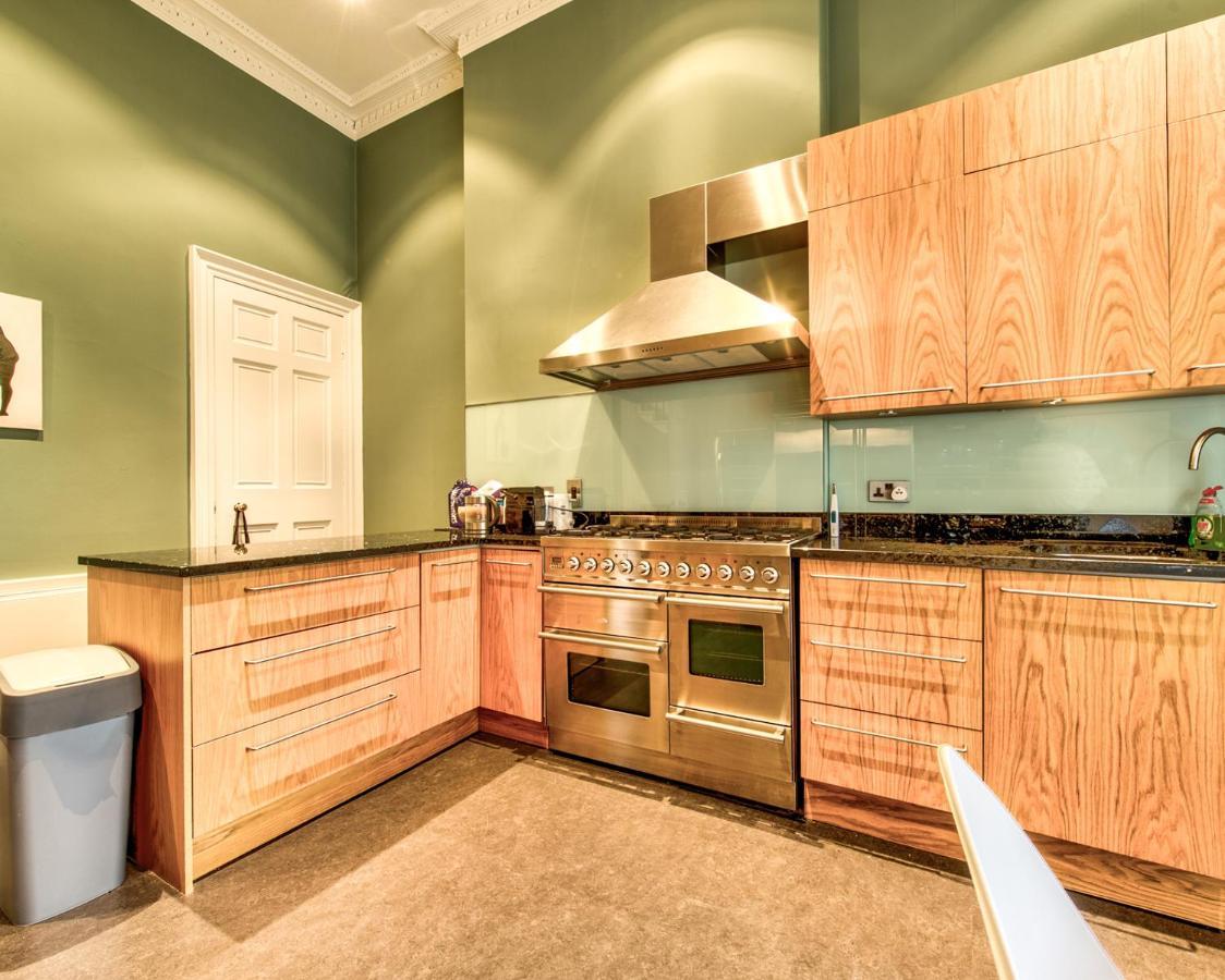 Beautiful City Centre Georgian 4 Bed Townhouse With Private Garden Edynburg Zewnętrze zdjęcie