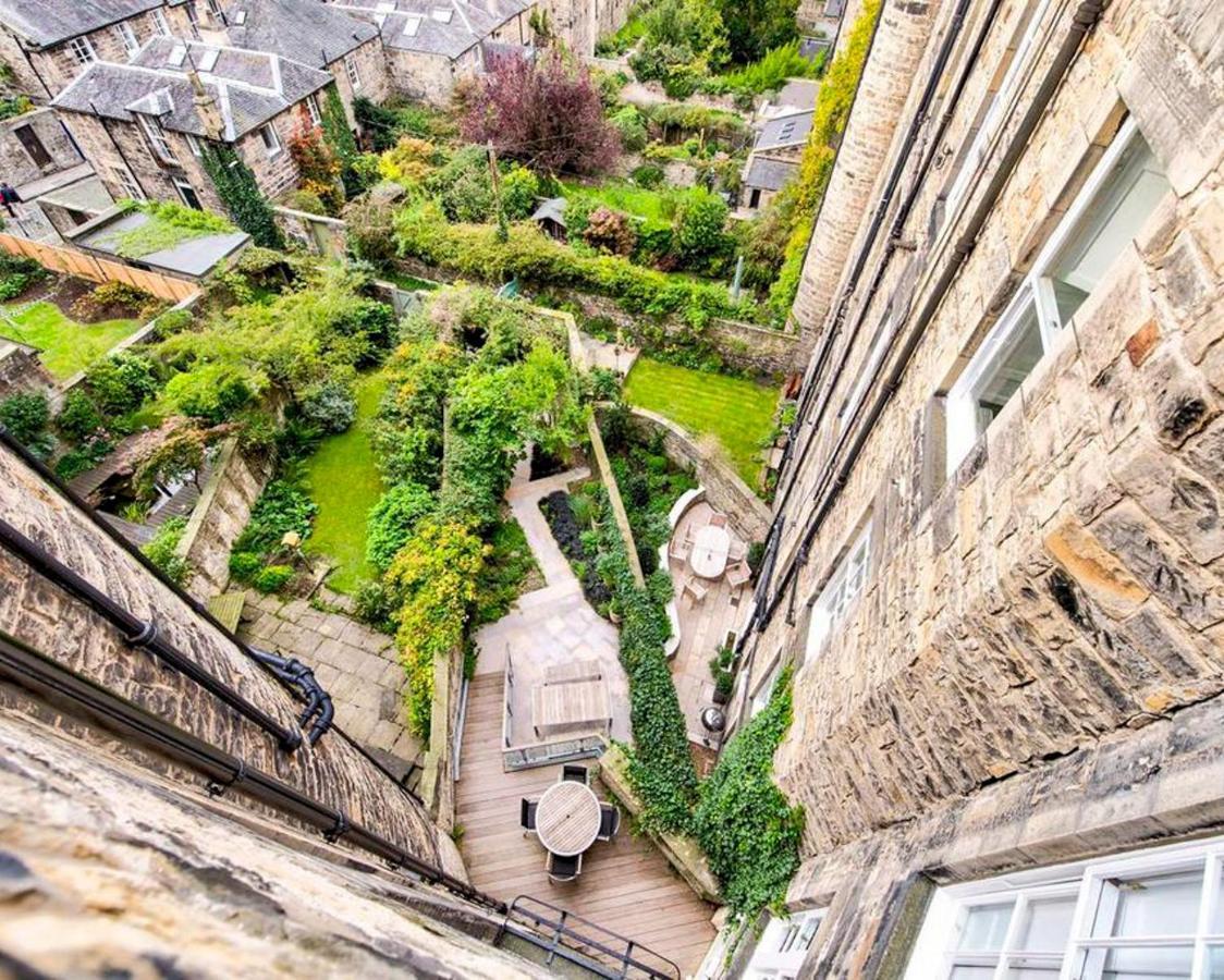 Beautiful City Centre Georgian 4 Bed Townhouse With Private Garden Edynburg Zewnętrze zdjęcie